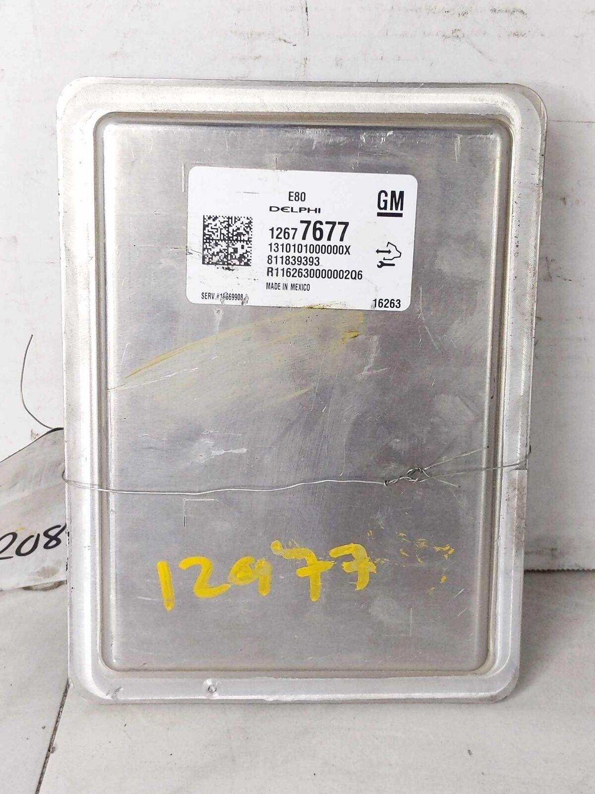 Engine Computer Electronic Control Module ECU OEM 12677677 CHEVY CRUZE 17 18 19 Engine Computer Electronic Control Module ECU OEM 12677677 CHEVY CRUZE 17 18 19