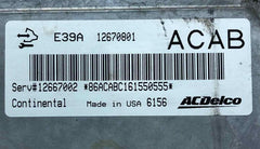 Engine Computer Brain Electronic Control Module ECM ECU PCM CHEVY TRAVERSE 2017