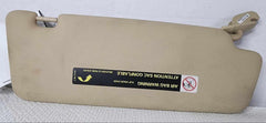 Sun Visor with Mirror Left Driver Beige OEM AUDI A5 12 2013