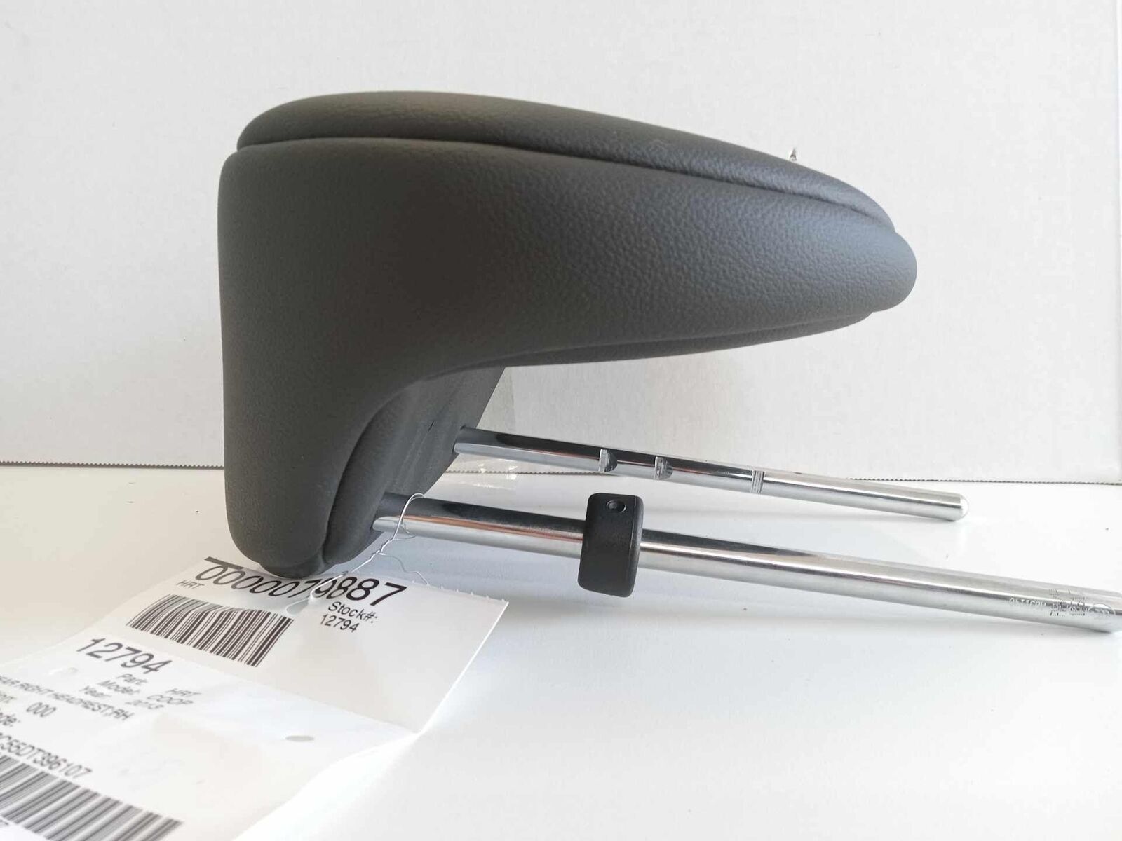 Headrest Head Rest Rear Right Passenger Seat Gray Leather OEM MINI COOPER 2013