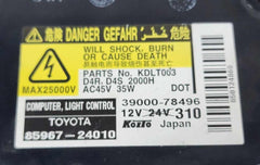 Xenon Headlight Lamp Ballast Control Module Unit Left Driver OEM LEXUS GS450 09