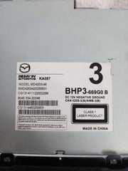 Radio Receiver Audio AM FM CD Player OEM BHP3-669G0 B MAZDA 3 14 2015 16 17 18