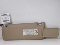 Sun Visor with Mirror Right Passenger Beige OEM TOYOTA HIGHLANDER 01 02 03