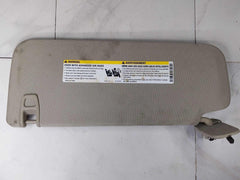 Sun Visor w Mirror Right Passenger Cream Cloth OEM GMC YUKON 15 16 17 18 19 20