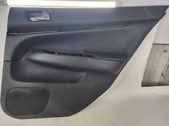 Door Interior Trim Panel Right Passenger Rear Black OEM INFINITI G37 12 2013