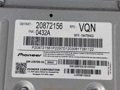 Audio Amplifier Amp Module OEM 20872156 CHEVY EQUINOX 10 11 12 13 14 15 16 17