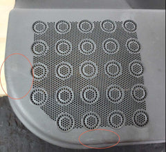 Door Interior Trim Panel Right passenger Front Black OEM NISSAN TITAN 2005 06