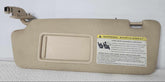 Sun Visor with Mirror Left Driver Beige OEM AUDI A5 12 2013