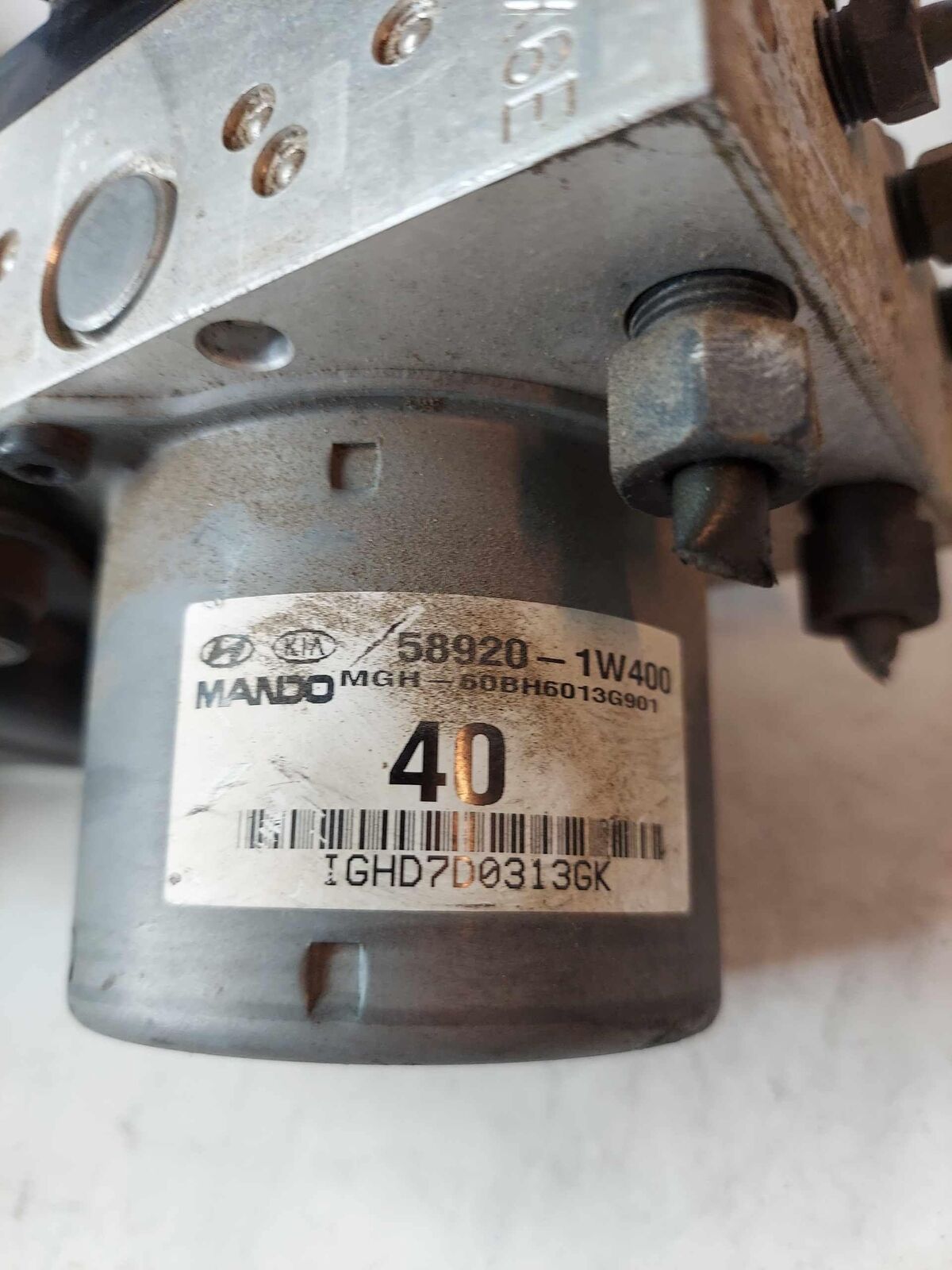 ABS Anti Lock Brake Pump Module Unit OEM 589201W400 KIA RIO 1.6L 12 13 14 15 ABS Anti Lock Brake Pump Module Unit OEM 589201W400 KIA RIO 1.6L 12 13 14 15