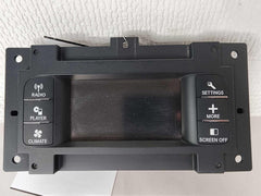 Radio Information Climate Display Screen 4.3" OEM 05064630AH DODGE CHARGER 2011