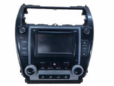 Radio Information Climate Temprature Display Screen Bezel OEM TOYOTA CAMRY 13 14
