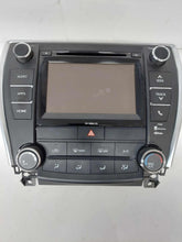 Radio Receiver Audio AM FM CD Player w Climate Control OEM TOYOTA CAMRY 16 17