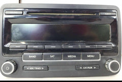 Radio Receiver Audio AM FM CD Player OEM 1K0035164C JETTA EXCEPT GLI 11 12 13 14
