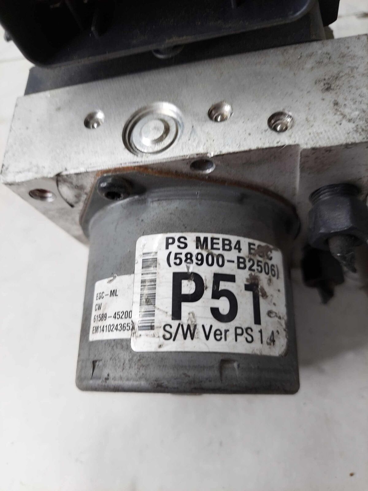 ABS Anti Lock Brake Parts Pump Module Unit OEM 58900B2506 KIA SOUL 1.6L 14 15 ABS Anti Lock Brake Parts Pump Module Unit OEM 58900B2506 KIA SOUL 1.6L 14 15