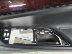 Door Interior Trim Panel Right Passenger Rear Black OEM INFINITI G37 12 2013