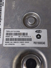 Engine Computer Electronic Control Module ECM ECU OEM P05150663AD DODGE DART 13