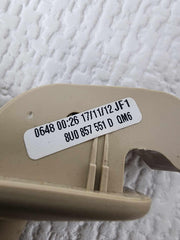 Sun Visor with Mirror Left Driver Beige OEM AUDI A5 12 2013