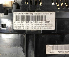 Speedometer Instrument Cluster Gauge OEM MERCEDES C-CLASS 2008