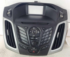 Radio Audio AM FM CD Player Control Panel with Air Vents OEM FORD FOCUS 2012 13