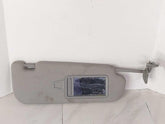 Sun Visor w Mirror Right Passenger Cloth GRAY OEM KIA OPTIMA 11 12 13 14 15 16