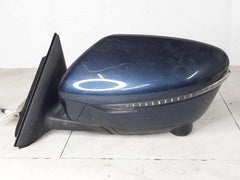 Door Mirror Left Driver Side View Assembly Blue OEM ROGUE EXCEPT SPORT 14 15 16