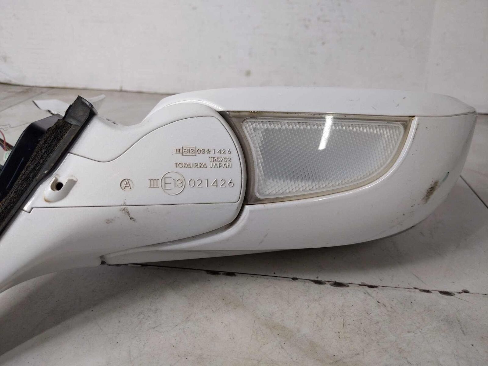 Door Mirror Right Passenger Side View Assembly White OEM LEXUS GS350 10 11