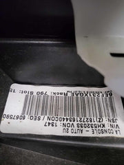 Center Console Front Floor Black OEM CHRYSLER 300 06 2007