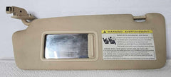 Sun Visor with Mirror Left Driver Beige OEM AUDI A5 12 2013