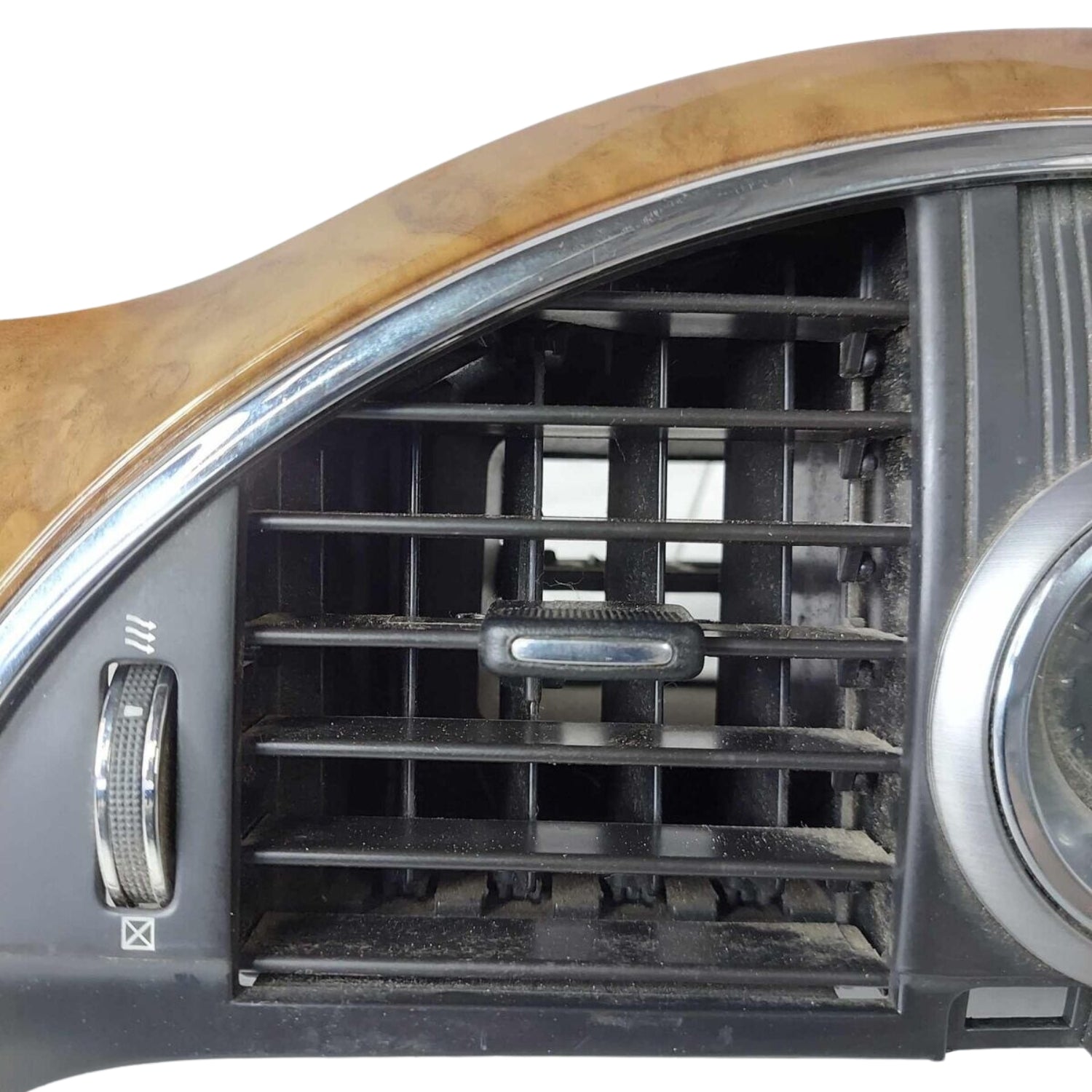 A/C AC Heater HVAC Center Air Vents w/ Radio Bezel & Clock OEM BUICK ENCLAVE 12