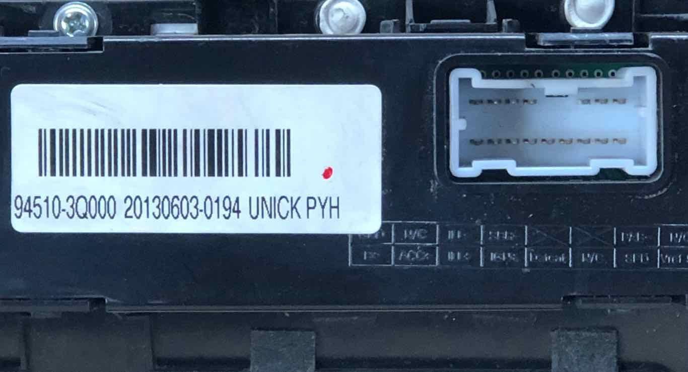 Heater A/C Climate Temperature Control Used Oem HYUNDAI SONATA 11 12 13