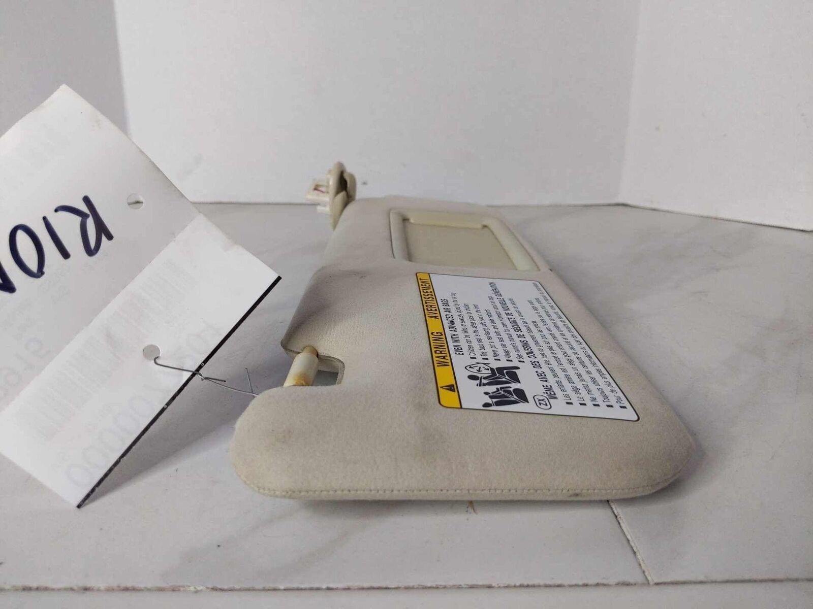 Sun Visor with Mirror Right Passenger Beige OEM LEXUS ES350 16 17 18