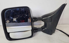 Door Mirror Left Driver View Dual Arm Chrome OEM NISSAN TITAN 2005 2004-2015