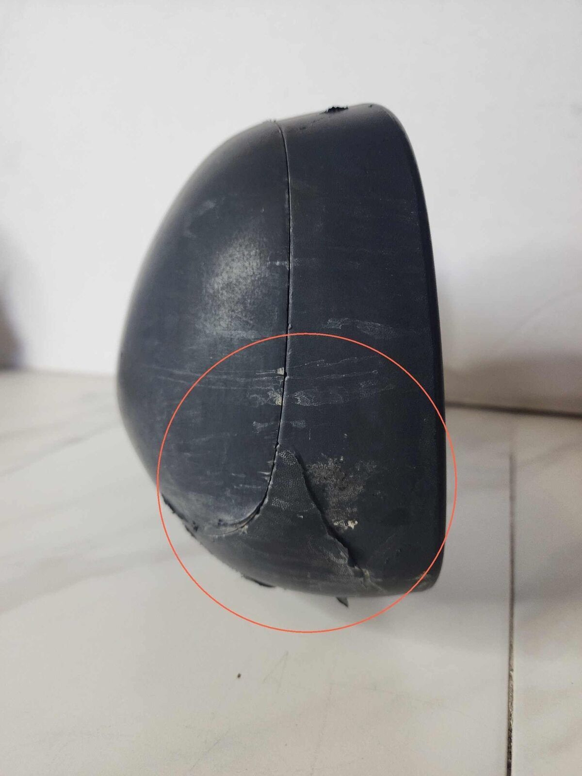 Door Mirror Left Driver Side View Black OEM TOYOTA TUNDRA 00 01 02 03 04 05 06