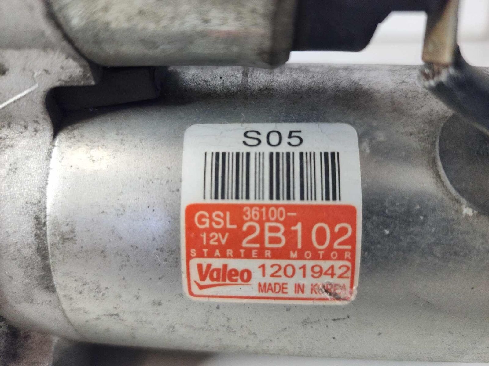 Starter Motor OEM HYUNDAI ACCENT 1.6L 12 13 14 15 2016 17