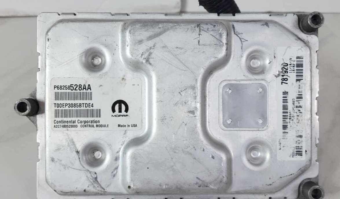 Engine Computer Electronic Control Module ECU OEM P68258528AA DODGE DART 15 2016