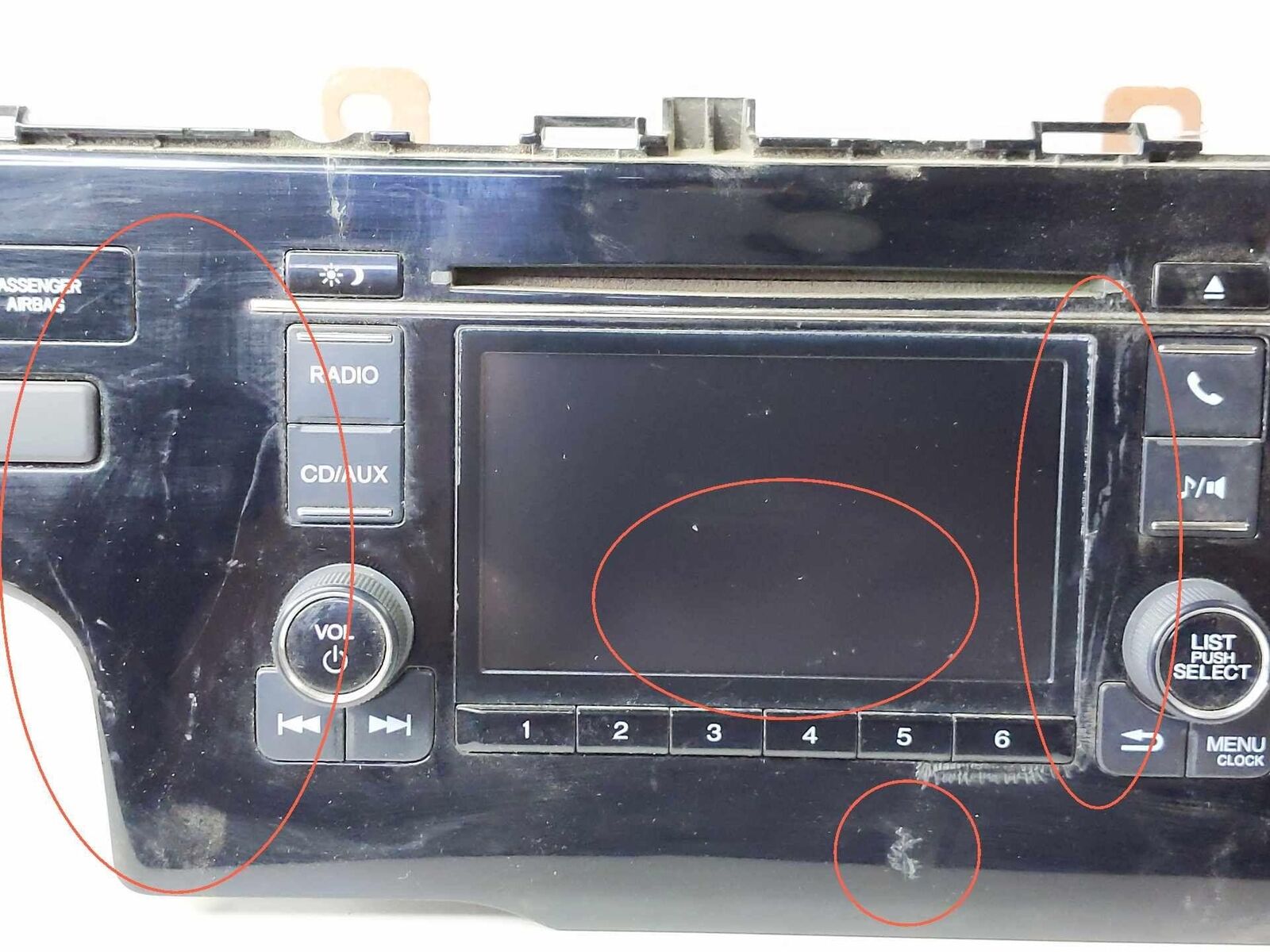 Radio Receiver Audio Media Display Screen OEM HONDA FIT 15 16 17 18 19