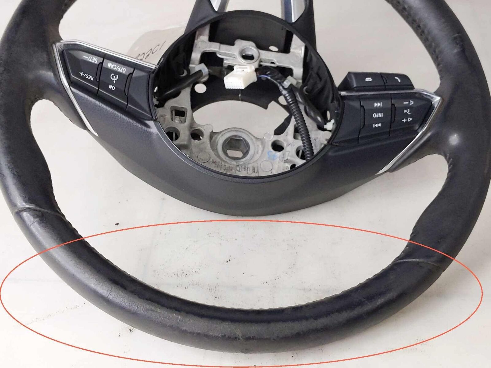 Steering Wheel with Audio Cruise Control Switch OEM MAZDA 6 17 18 19 20 21