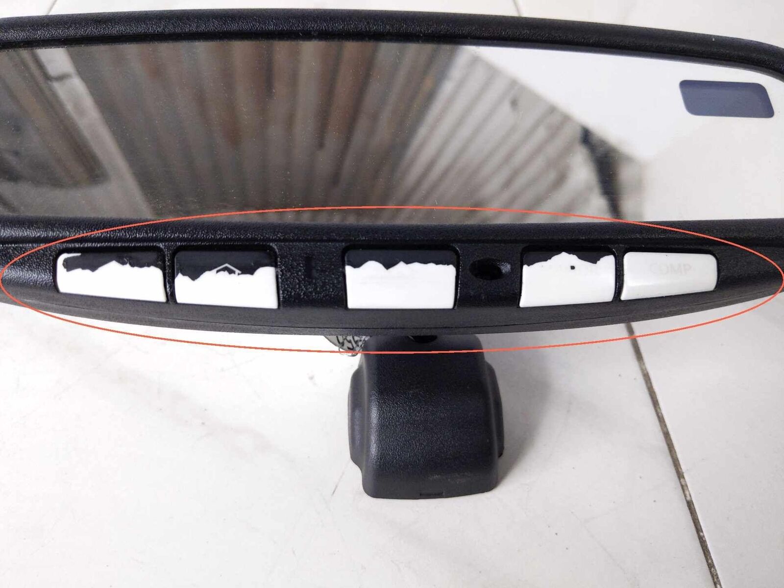 Interior Rear View Mirror OEM INFINITI FX SERIES 04