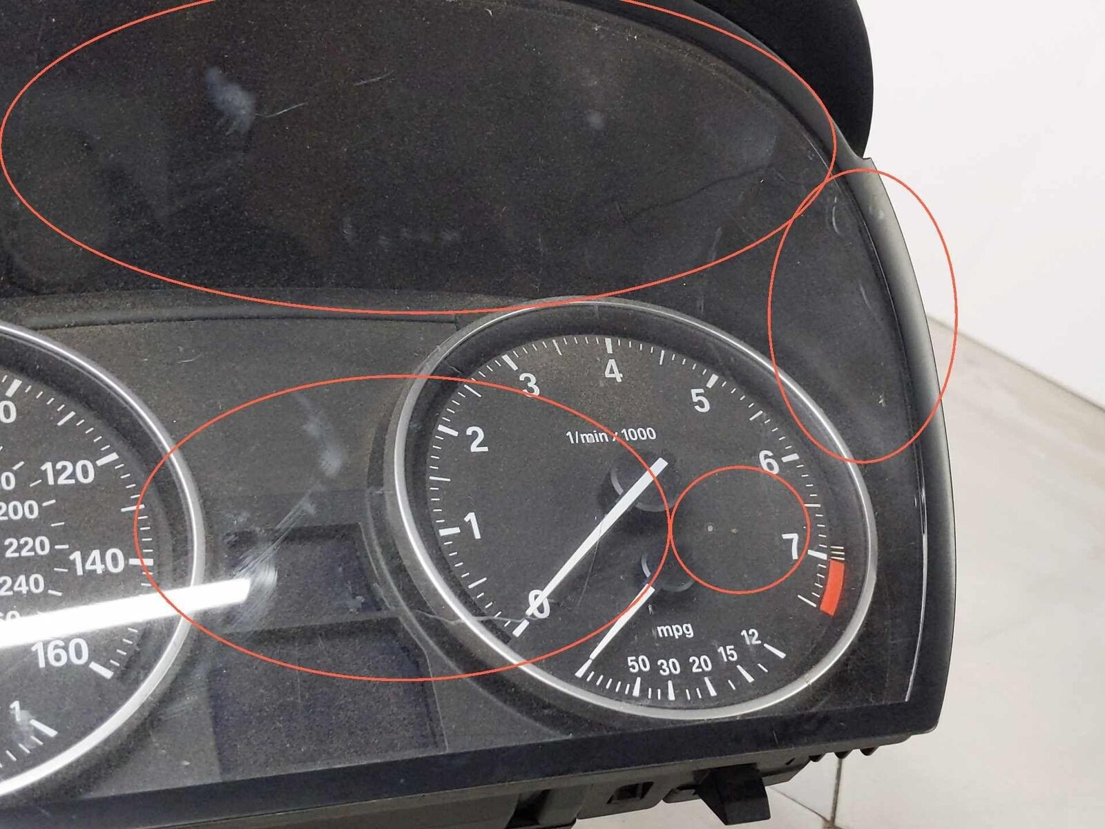 Speedometer Instrument Cluster Gauge OEM BMW 328 SERIES Sedan 07 08 09 10 11 12