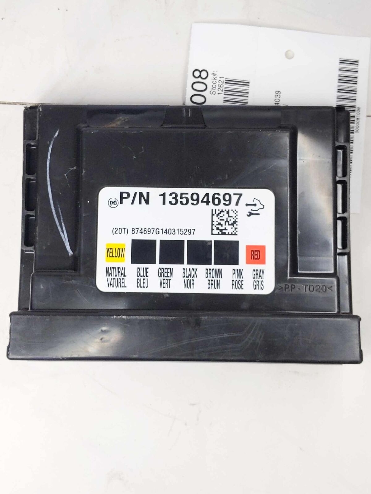 Body Control Module Unit BCM BCU Computer OEM 13594697 GMC YUKON 2015