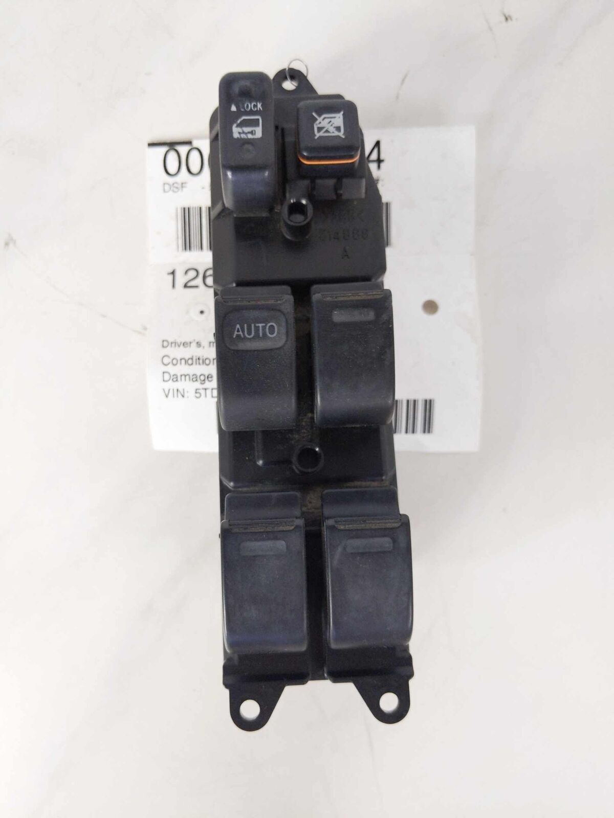 Master Power Window Switch Left Driver Dr OEM TOYOTA SIENNA 04 05 06 07 08 09 10