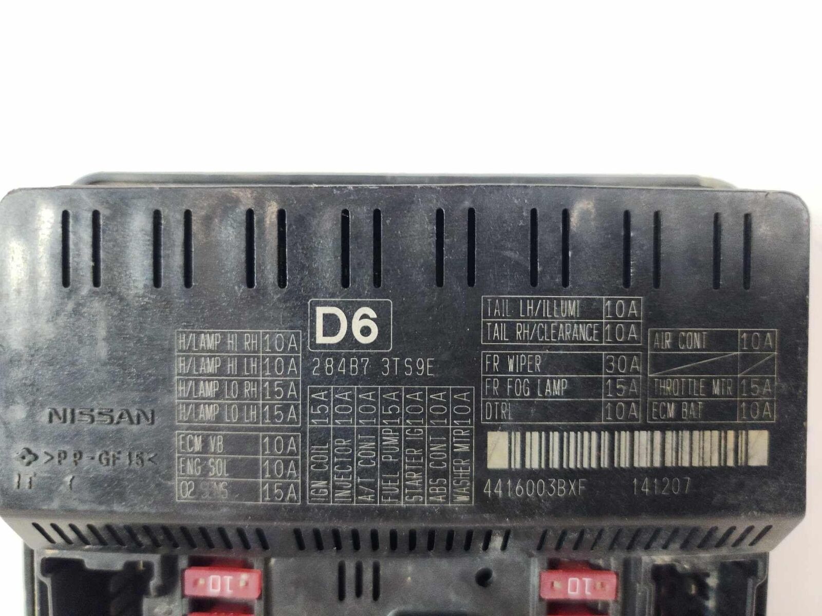 Engine Fuse Box Main Junction Relay Module OEM Sedan NISSAN ALTIMA 2.5L 2015