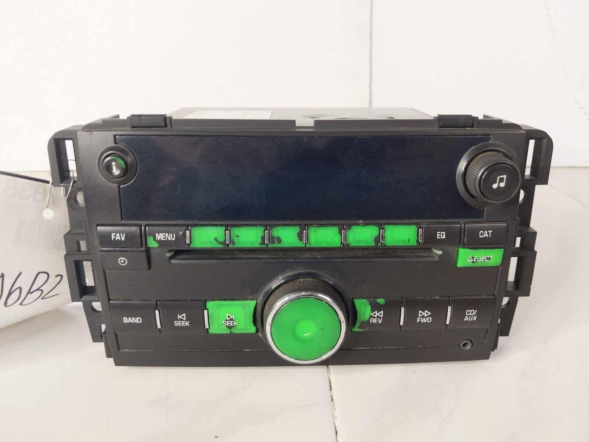 Radio Receiver Audio CD OEM 15868808 GMC YUKON XL 1500 07 08 09 10 11 12 13 14