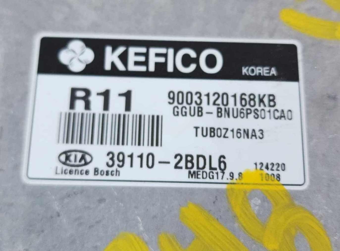 Engine Computer Electronic Control Module ECM ECU OEM 39110-2BDL6 KIA RIO 12 13