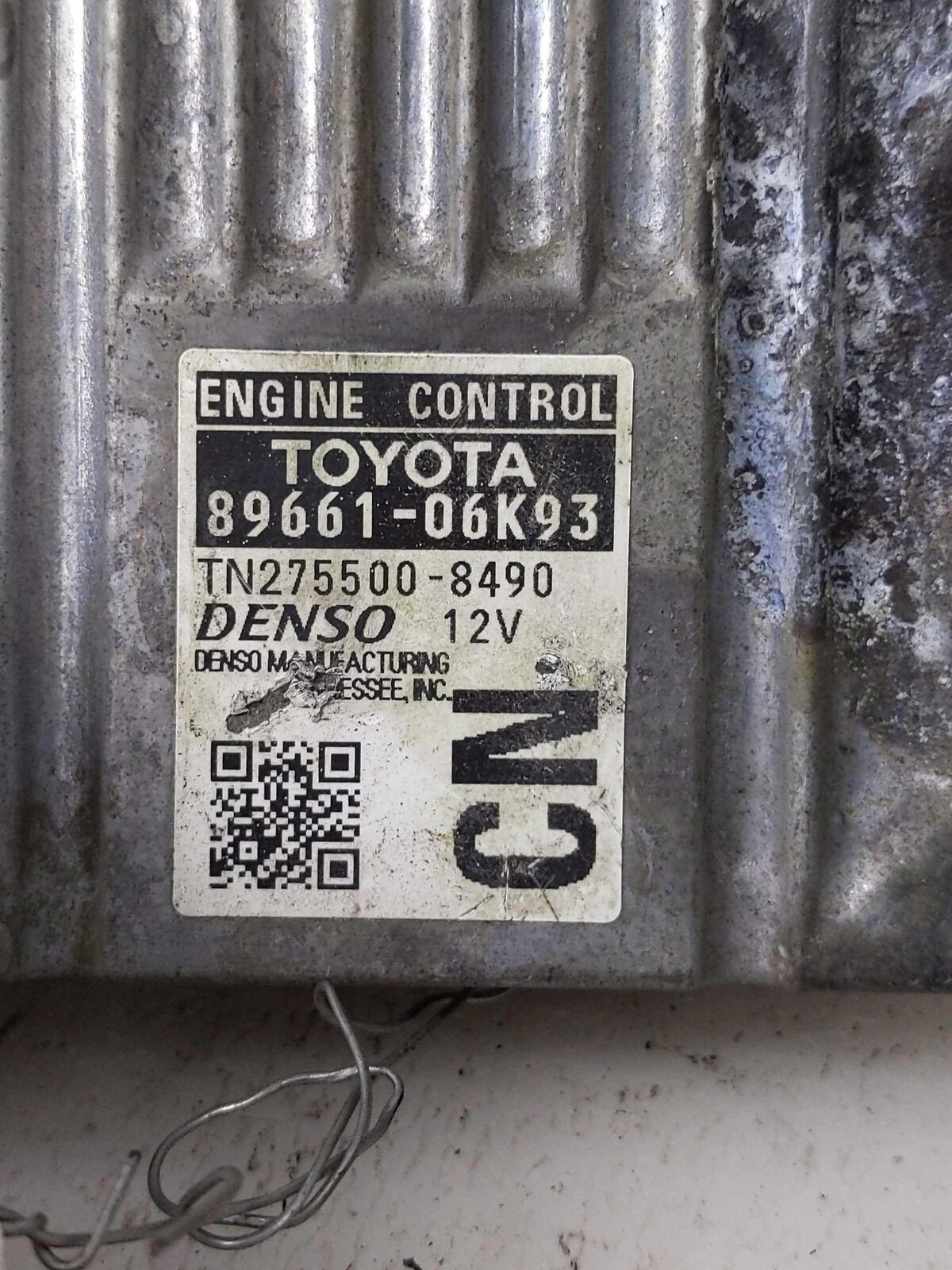 Engine Computer Electronic Control Module OEM 89661-06K93 TOYOTA CAMRY 12 13 14