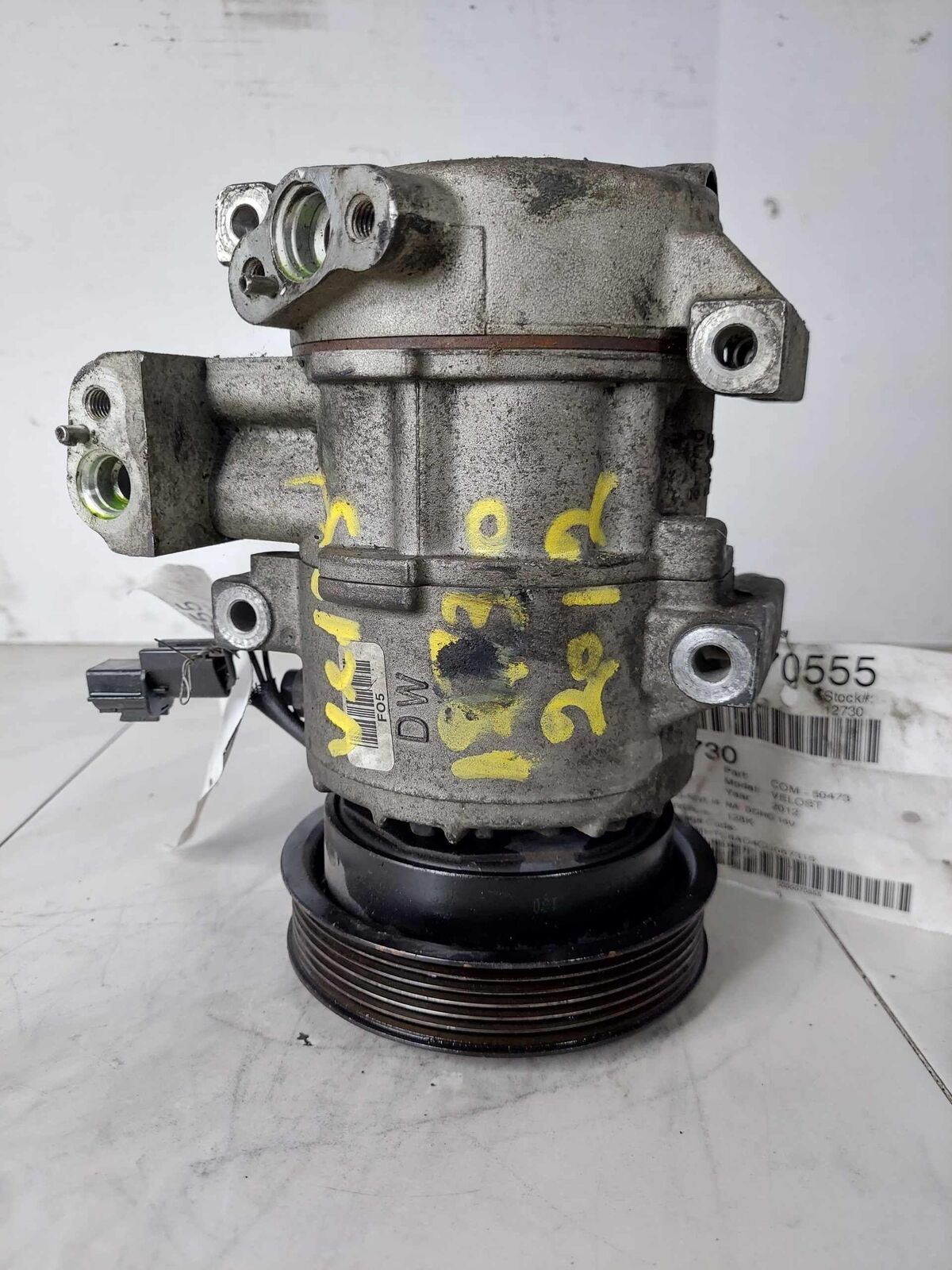 Air Conditioning A/C AC Compressor OEM HYUNDAI VELOSTER 1.6L 2012