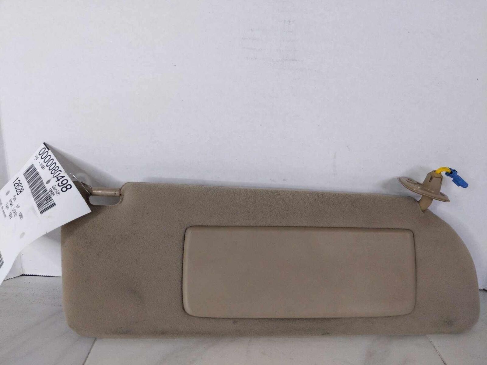 Sun Visor with Mirror Right Passenger Beige OEM LEXUS SC 300 & SC400 99 00