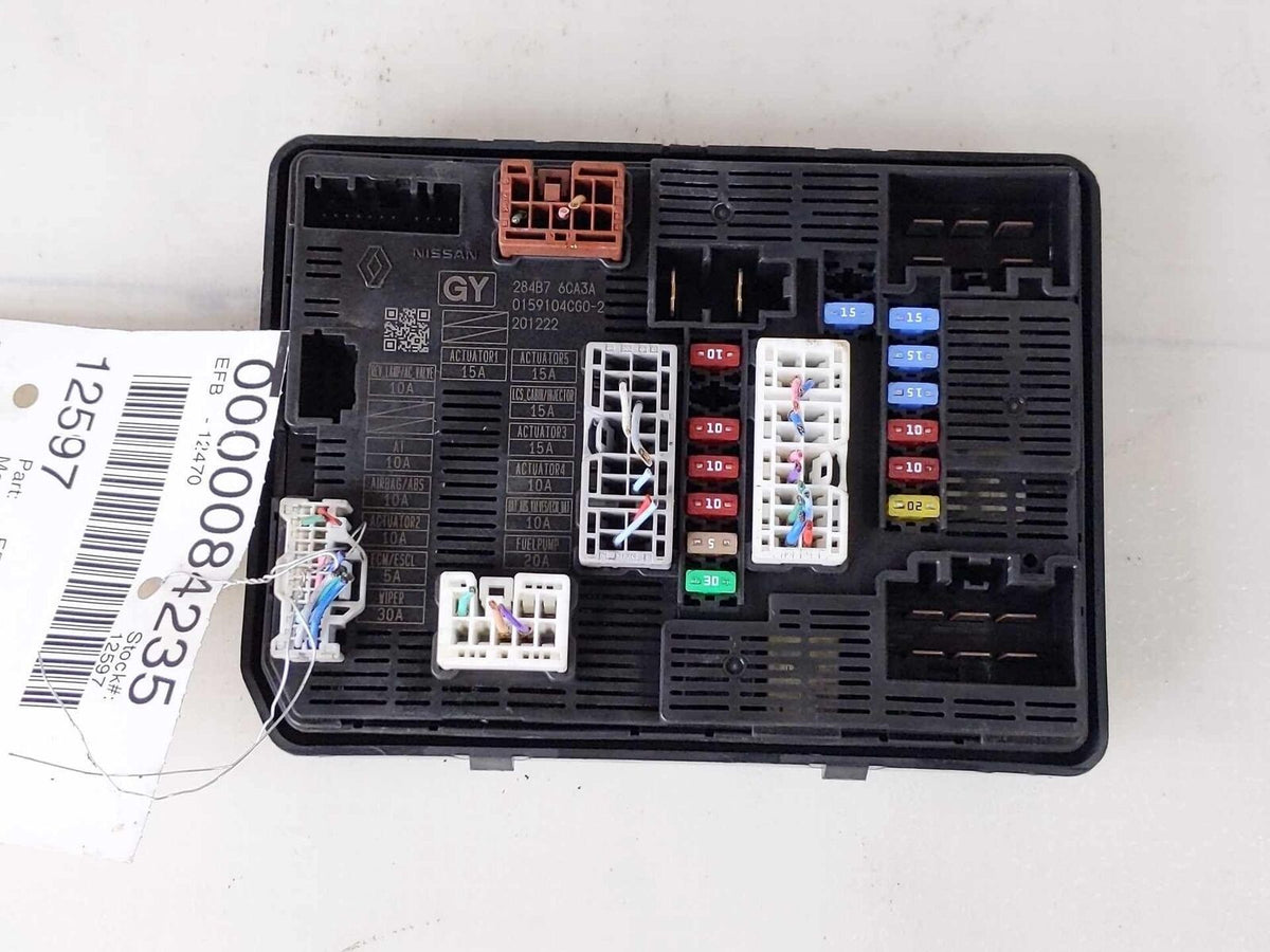 Engine Fuse Box Junction "NO LID" OEM 284B76CA3A NISSAN VERSA Sedan1.6L 20 21 22