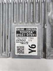 Engine Computer Electronic Control Module ECU OEM 89661-07591 TOYOTA AVALON 2012