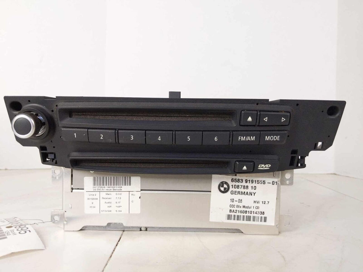 Radio Receiver Audio System AM FM CD Player OEM 6583919155501 BMW 535I 08 09 10
